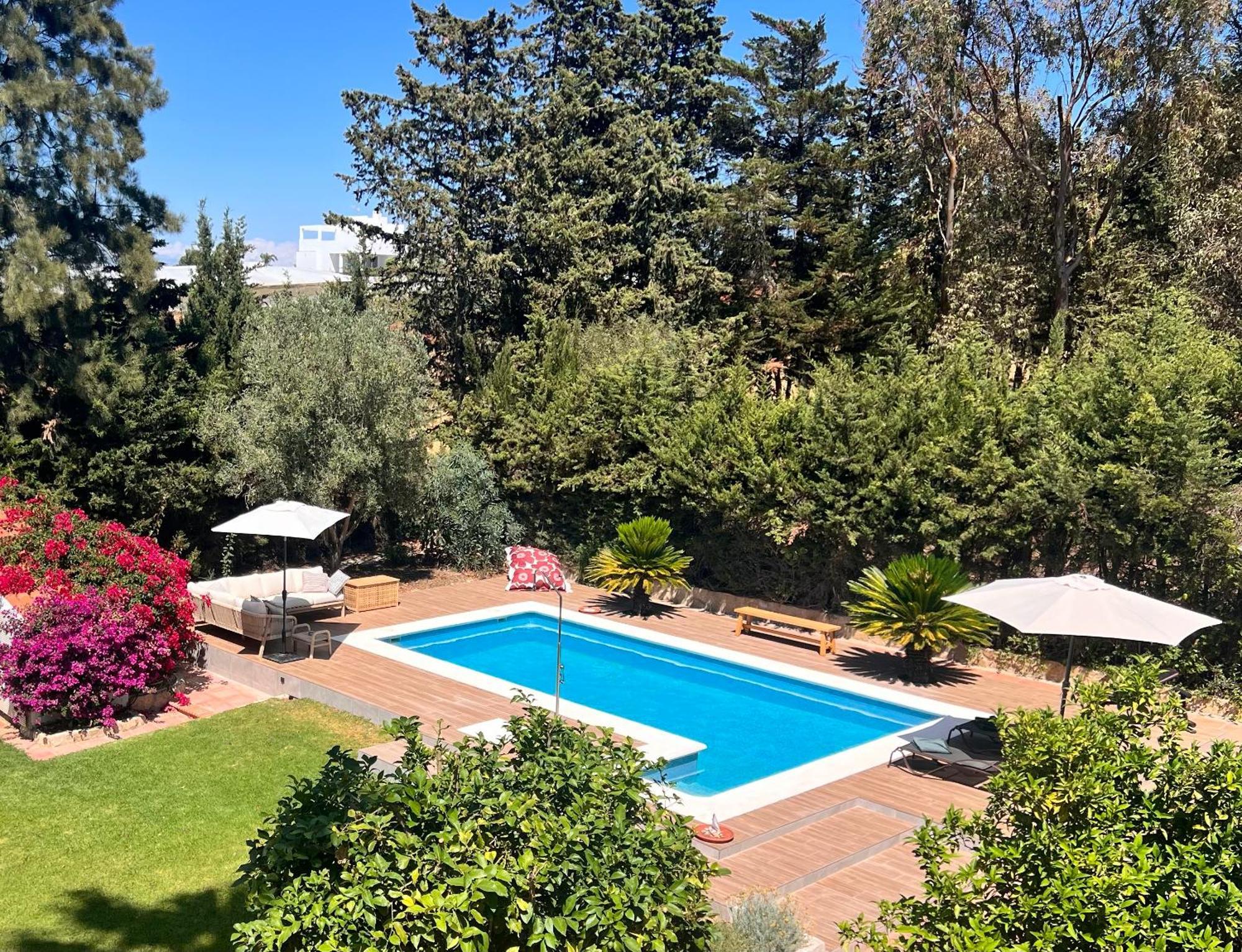 Arriba Stijlvol Appartement Met Zwembad En Tuin Conil De La Frontera Esterno foto